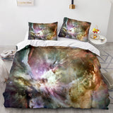 Universe Sky Outer Space 3 Piece Bedding Set Duvet Covers Bed Sheets - EBuycos