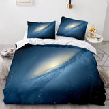 Universe Sky Outer Space 3 Piece Bedding Set Duvet Covers Bed Sheets - EBuycos