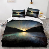 Universe Sky Outer Space 3 Piece Bedding Set Duvet Covers Bed Sheets - EBuycos