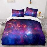 Universe Sky Outer Space 3 Piece Bedding Set Duvet Covers Bed Sheets - EBuycos