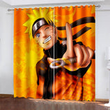 Uzumaki Naruto Curtains Blackout Window Drapes