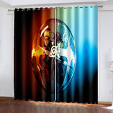 Uzumaki Naruto Uchiha Sasuke Curtains Blackout Window Drapes