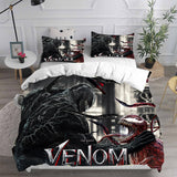 Venom 2 Let There Be Carnage Cosplay Bedding Set Duvet Cover Bed Sheets - EBuycos