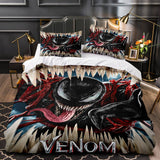 Venom Let There Be Carnage Cosplay Bedding Set Duvet Covers Bed Sets - EBuycos