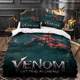Venom Let There Be Carnage Cosplay Bedding Set Duvet Covers Bed Sets - EBuycos