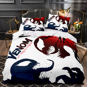 Venom Let There Be Carnage Cosplay Bedding Set Duvet Covers Bed Sets - EBuycos