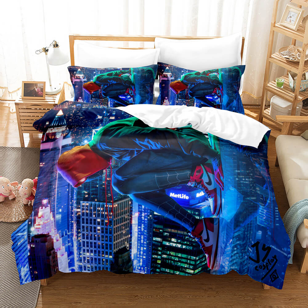 Venom Spider-Man Bedding Sets Quilt Duvet Covers Bed Sheets Home Decor - EBuycos