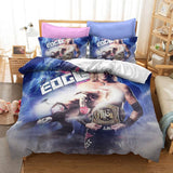 WWE RAW Cosplay Bedding Set Quilt Duvet Cover Christmas Bed Sheets Sets - EBuycos