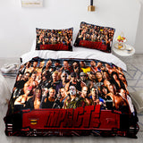 WWE RAW Cosplay Full Bedding Sets Duvet Covers Comforter Bed Sheets - EBuycos