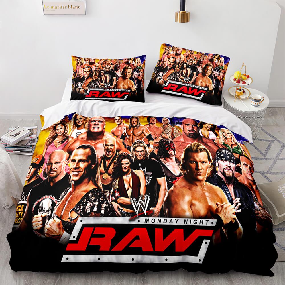 WWE RAW Bedding Set Duvet Covers - EBuycos