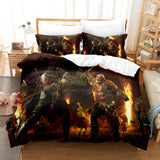 Warface War Front Cosplay 3 Piece Bedding Set Duvet Covers Sheets - EBuycos