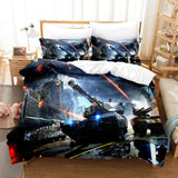 Warface War Front Cosplay 3 Piece Bedding Set Duvet Covers Sheets - EBuycos