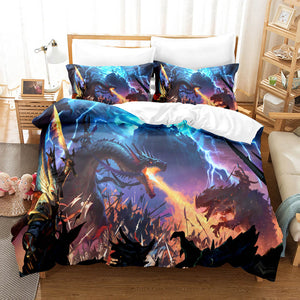 Warhammer 40K Cosplay Comforter Bedding Set Duvet Covers Bed Sheets - EBuycos
