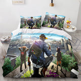 Watch Dogs 3 Piece Comforter Bedding Sets Duvet Covers Bed Sheets - EBuycos
