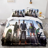 Watch Dogs 3 Piece Comforter Bedding Sets Duvet Covers Bed Sheets - EBuycos