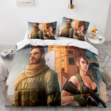 Watch Dogs 3 Piece Comforter Bedding Sets Duvet Covers Bed Sheets - EBuycos