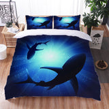 Whale Bedding Set Quilt Cover Without Filler