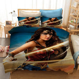 Wonder Woman WW84 Cosplay Bedding Set Duvet Cover Bed Sheets Sets - EBuycos