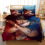 Wonder Woman WW84 Cosplay Bedding Set Duvet Cover Bed Sheets Sets - EBuycos