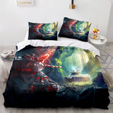 World of Tanks Bedding Set Quilt Duvet Covers Comforter Bed Sheets - EBuycos