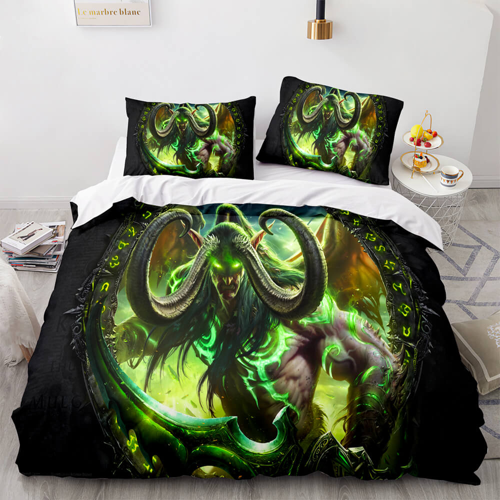 World of Warcraft Cosplay Bedding Sets Duvet Covers Bed Sheets - EBuycos