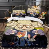 Zootopia Bedding Cosplay Quilt Duvet Covers Decoration Bed - EBuycos